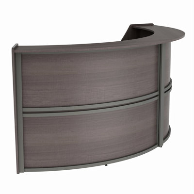 Baugher U-Shaped Synthetic Laminate Reception Desk