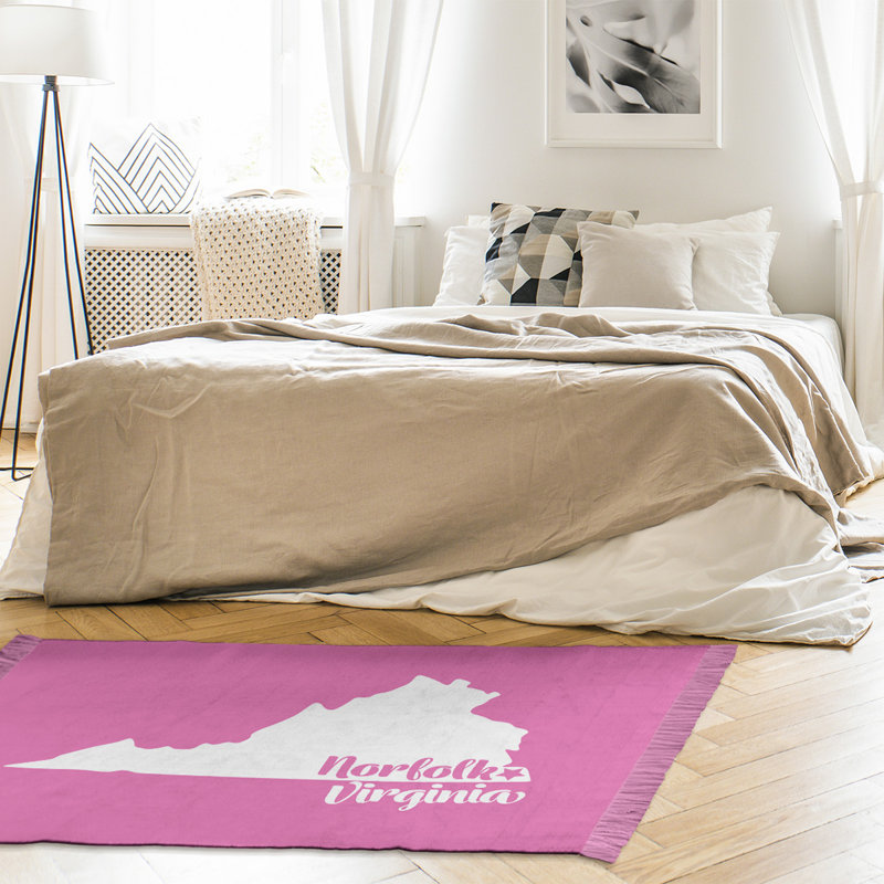 Tapis de la zone rose norfolk