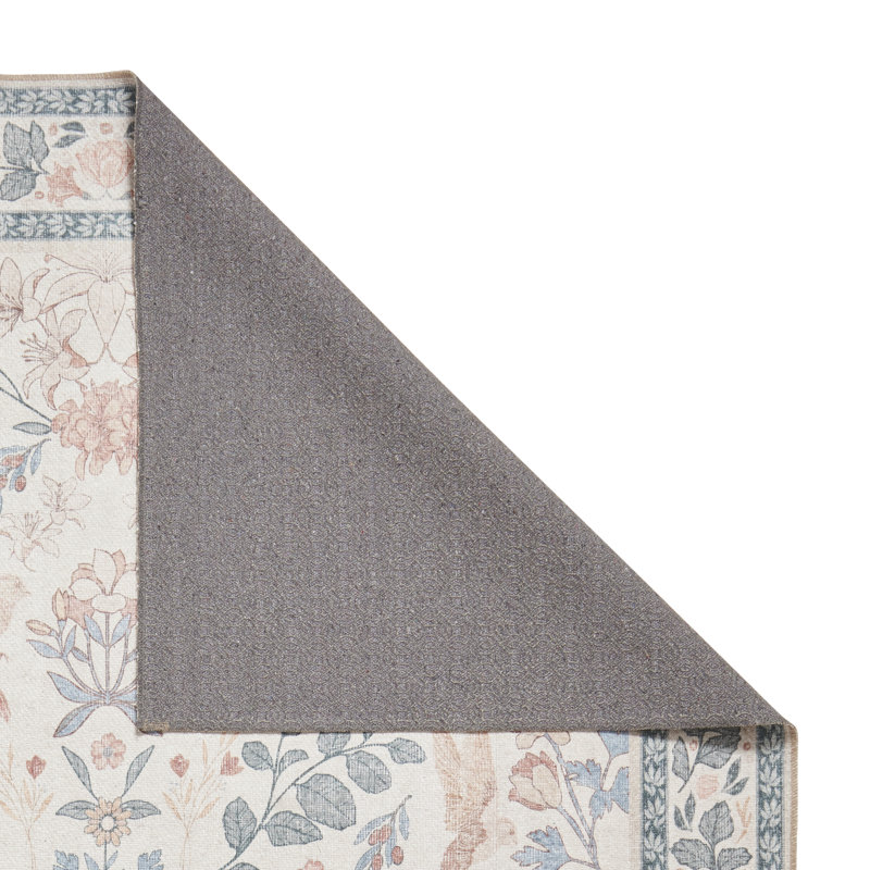 Vintage Look Digitally Printed Area Rug, Rectangle 122 x 170 cm