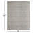 Hodges Hand-Tufted Wool Gray/Taupe/Beige Area Rug-2036920431