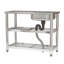 Larnakas Belfry Kitchen 450 mm W Single Bowl Stainless Steel Flush Kitchen Sink