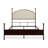 Marinez Upholstered Metal Standard Bed-1574542600