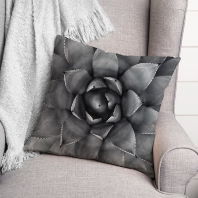  Succulent Outdoor Square Pillow Cover & Insert