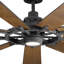 Gentry 85" 9 - Blade LED Windmill Ceiling Fan with Wall Control and Light Kit Included-1384716963