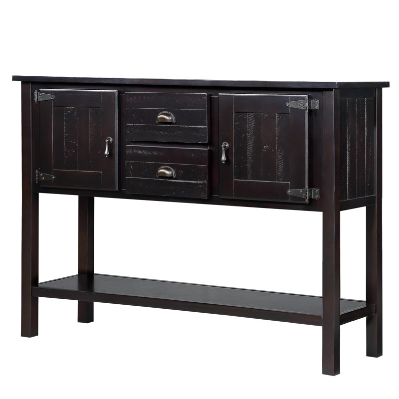 48'' Solid Wood Buffet Server, Build Materials
