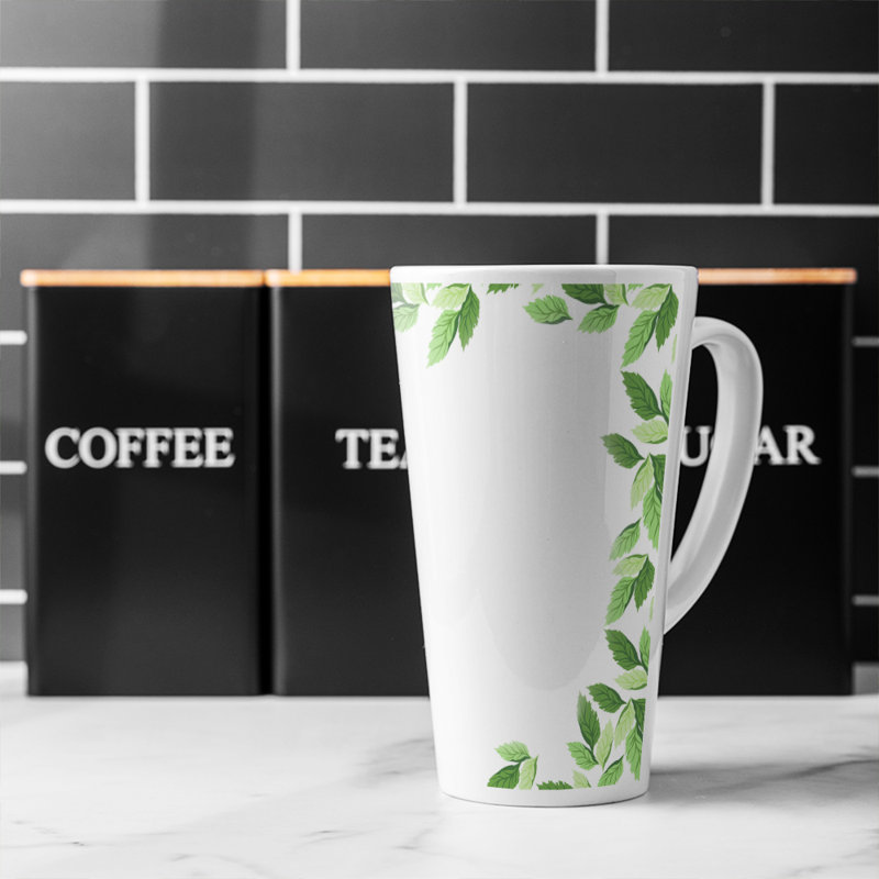 Border Latte Mug