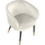 Fauteuil rembourré en velours Analeah-1678542593