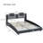 Upholstered Platform Bed With Led Light-841088954-841088933