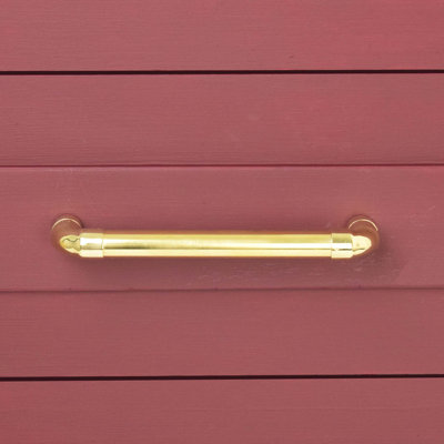 Brass U-Shaped Pull Handle - High Polish