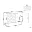 Adee 120cm Sideboard