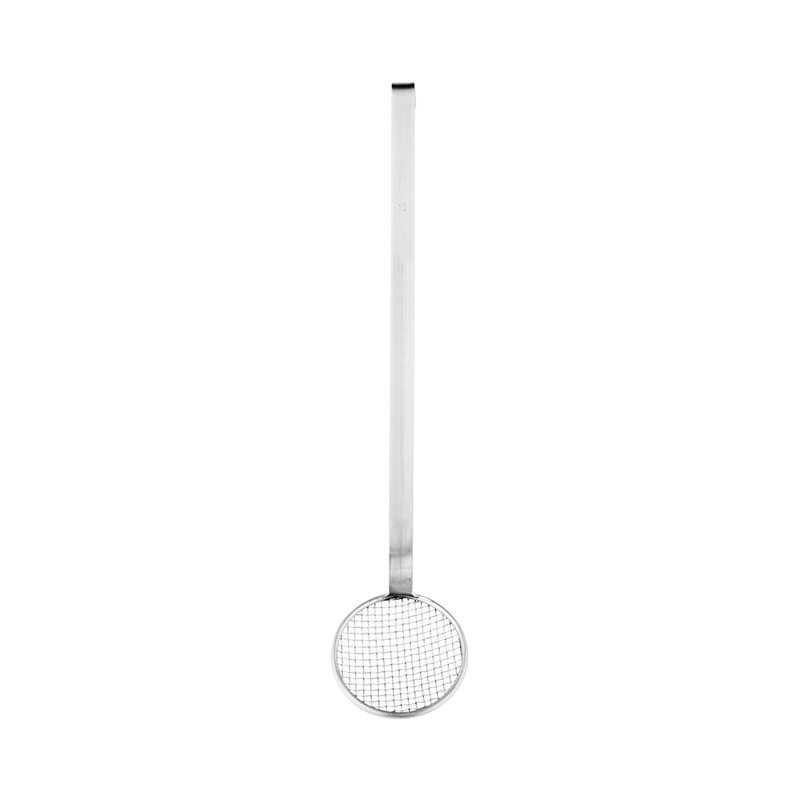 Écumoire en acier inoxydable Met Lux, H 18,75 po x l 4 po x P 2,5 po