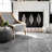Ragnar Transitional Striped Performance Dark Gray/White Rug-953269878