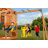 Timber Valley Swing Set with Wooden Roof-42325068-42309493