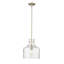 Luminaire suspendu 1 lumière avec abat-jour en verre Wrought Studio ™ Maitreya-1717485860