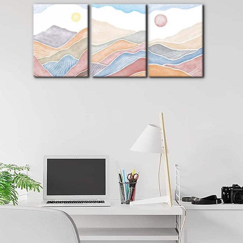 3 Piece Wrapped Canvas Print
