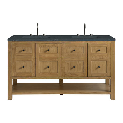 Breckenridge 60'' Double Bathroom Vanity with Top