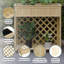Jardinière surélevée avec tablette Jackson Planters & Potts-1695511701