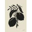 «Lemon Silhouette II» par Becky Thorns - impression sur toile tendue-2006029437-1997826159-1997826156