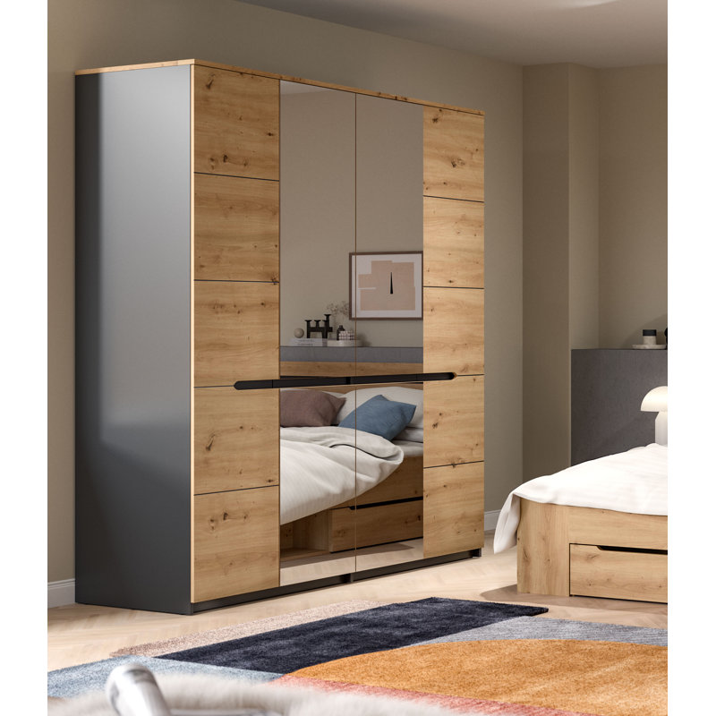 4 Door Wardrobe