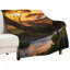 Jeté en flanelle Leopard Tree Sunset-134322608