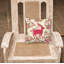  Coussin décoratif à motif floral roses 14 "Deer Shabby Elegance-448531701