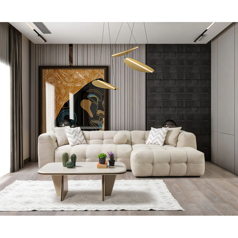 Milaan Boucle Sectional