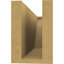 Queue de chevron Concord Woodgrain TimberThane, brun clair apprêté-88142040