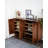 Large Capacity Multi-Tier Solid Wood Shoe Cabinet
