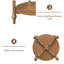 Table d'appoint 25 po-117547456