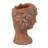 Head Bust Planter, Greek Style Cement Head Planter