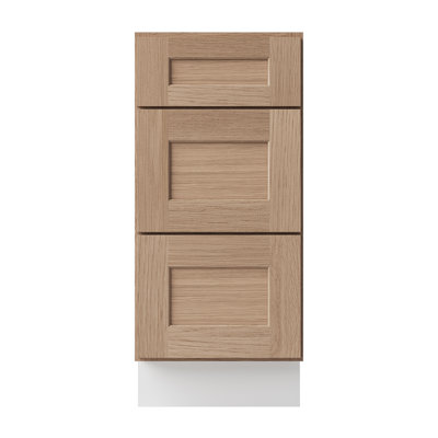 Armoire de salle de bain en bois massif prête à assembler