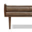 Banc en cuir italien véritable 53,5 po Cura-126400251