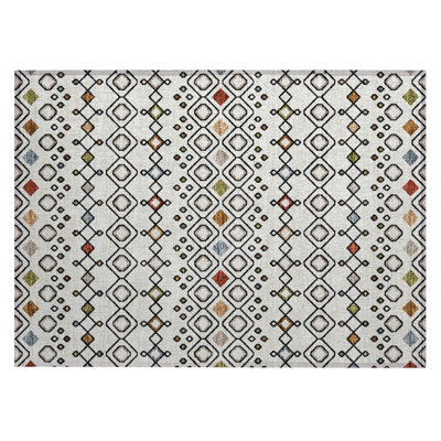 Aleighna Area Rug with Non-Slip Backing