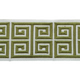 Passamenterie Greek Embroidery Border Fabric