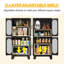 Armoire de rangement à 4 tablettes Cadell-2080855621