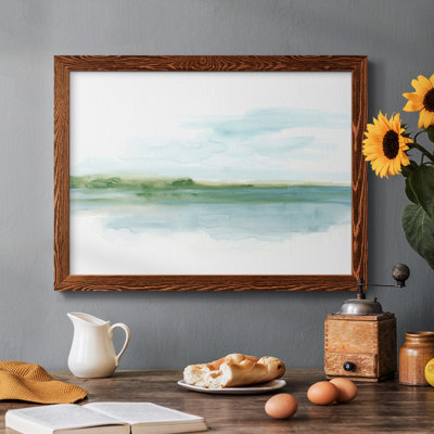 Green Ribbon Coast II, reproduction d'art sur toile