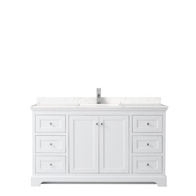 Avery 60'' Single Bathroom Vanity with Top