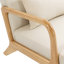 Fauteuil d'appoint Jyrin de 25,8 po de largeur Mid Century-1427616966-1427616967