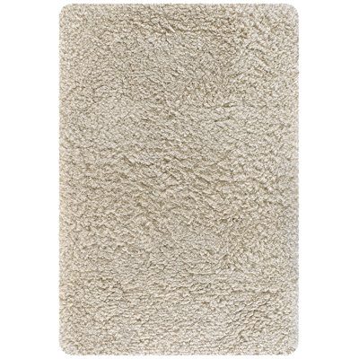 Tapis ivoire tissé à la main Ambiance