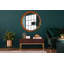 Huldar Glass Flat Wall Mirror