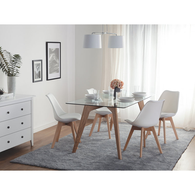 Alois Upholstered Dining Chair, White