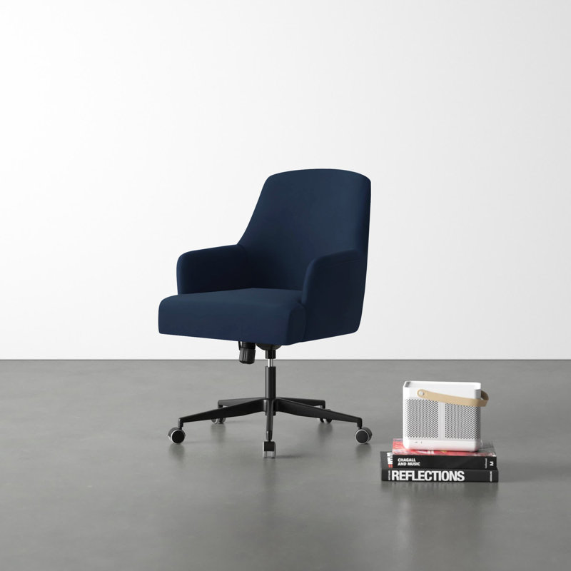 Wiese Task Chair, Zuma Pumice Textured Linen, Polyester