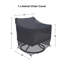 Housse de patio pour chaise pivotante Harrison