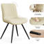 Chaise rembourrée en similicuir-1881953461