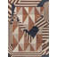 Nouvel Wool Geometric Area Rug in Silver/Brown/Tan/Ebony-1823537213