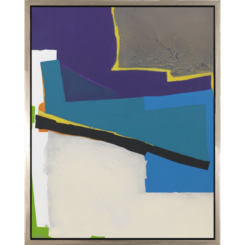 Running Through Painting, 60" H x 48" W x 2.25" D