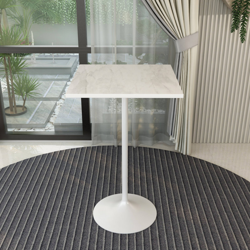 Table de salle à manger Heatherton, H 43,52 po x L 27 po x l 27 po