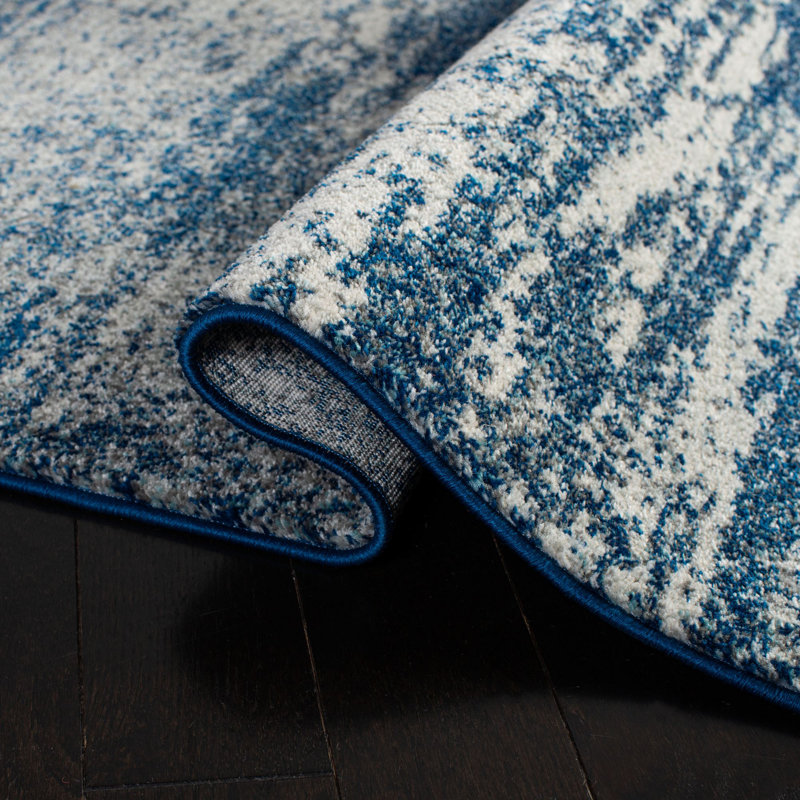 Tapis performance à motif abstrait Casey-Marie, Rectangle 9 pi x 12 pi