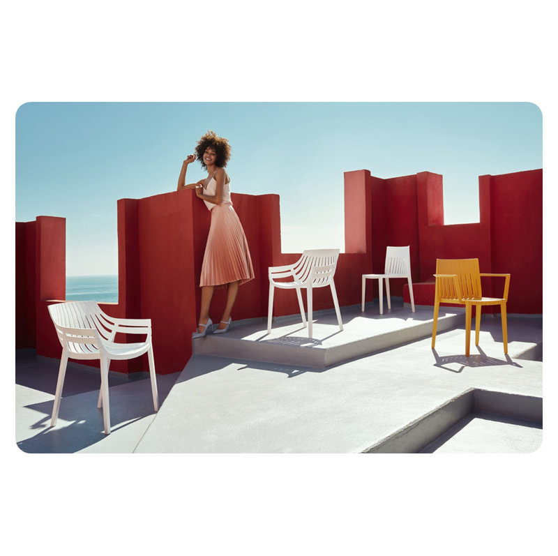 Spritz Armchair Basic/Injection, White
