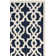 Tapis bleu marine touffeté à la main Daphne
